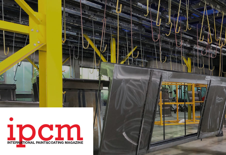 IPCM – Largest Powder Coating Plant in Germany by Part's Size